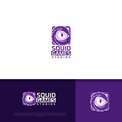 Squid logo with the title 'Squid Game Studios '