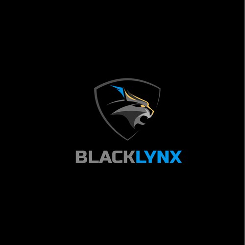 Jaguar design with the title 'Black Lynx'