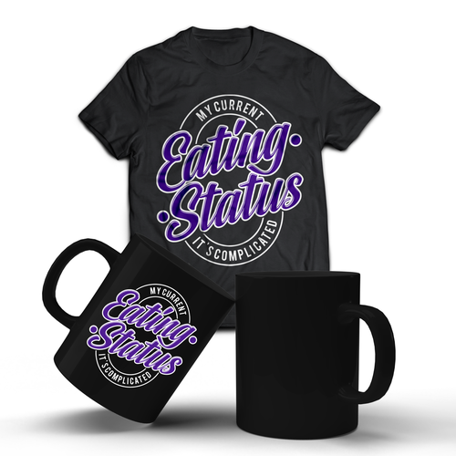 Health t-shirt with the title 'emblem letter'