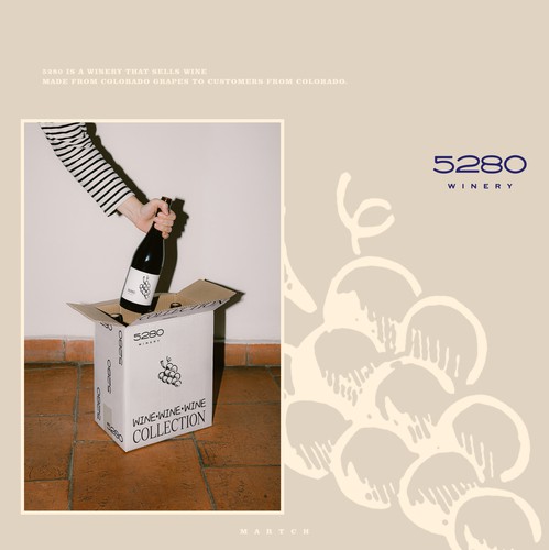 Esthetician logo with the title '5280 WINERY'