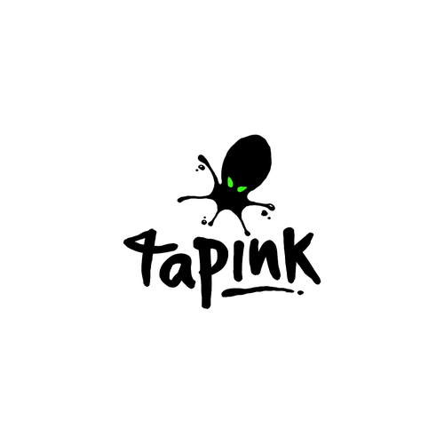 Tap design with the title 'TapInk logo'