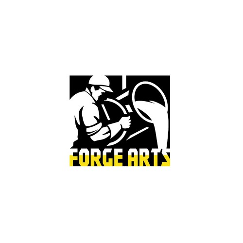 Forge design with the title 'Forge Arts'