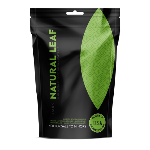 Tobacco packaging with the title 'Natural Leaf'