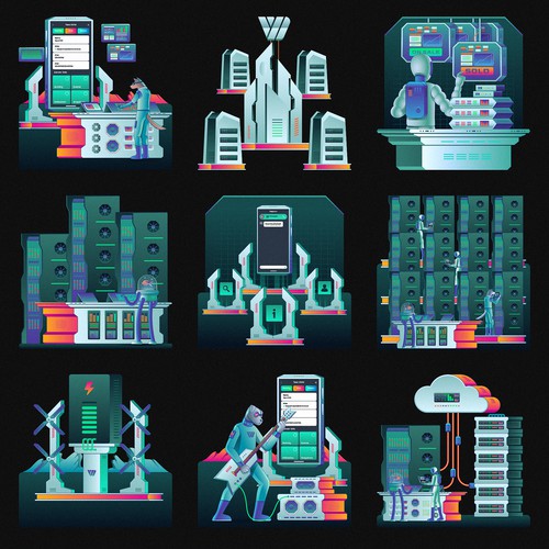 Internet artwork with the title 'Web Graphics'