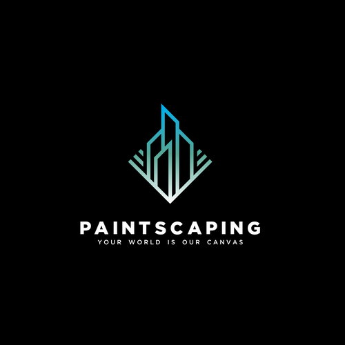 Protection logo with the title 'Paintscaping Logo'