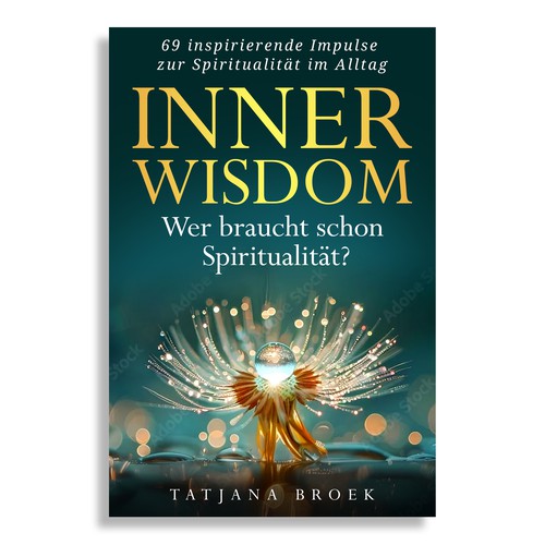 Book cover with the title 'spiritual book "Inner Wisdom'