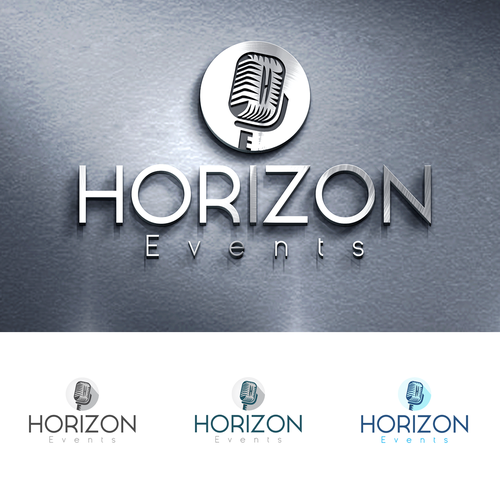 Event brand with the title 'Horizon Events'