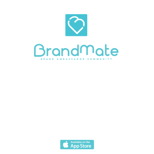 Smartphone logo with the title 'BrandMate'