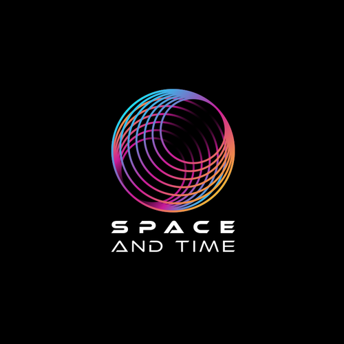 Analytics brand with the title 'Space and Time design'