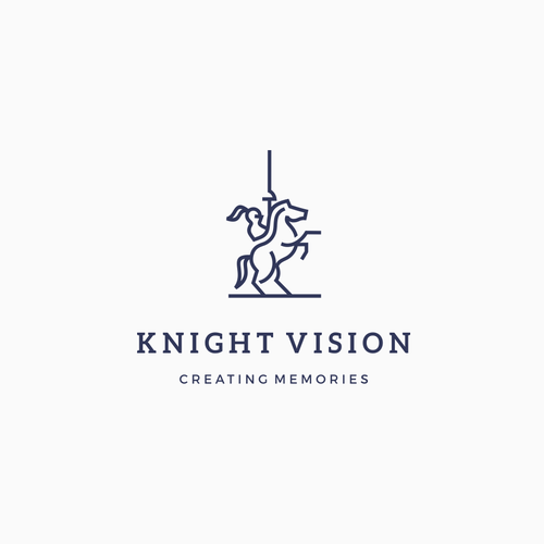 Knight design with the title 'Knight logo'