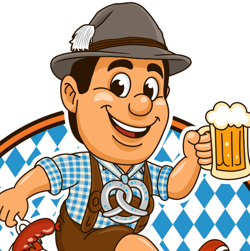 Pretzel logo with the title 'Wurst Run Ever 5k/10k'