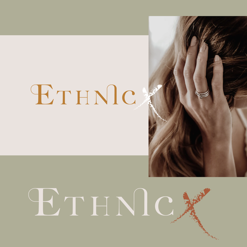 Ethnic brand with the title 'Powerful design for Beauty Service'
