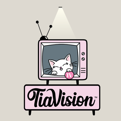 TV logo with the title 'Logo for female-forward Hollywood TV company'