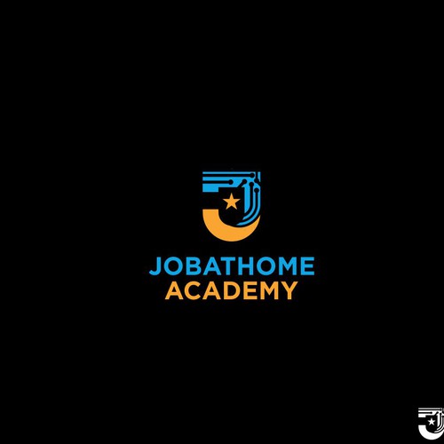 J logo with the title 'Jobathome Ac@demy'