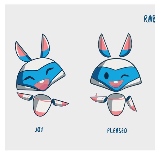 Emoji design with the title 'Rab-bot '