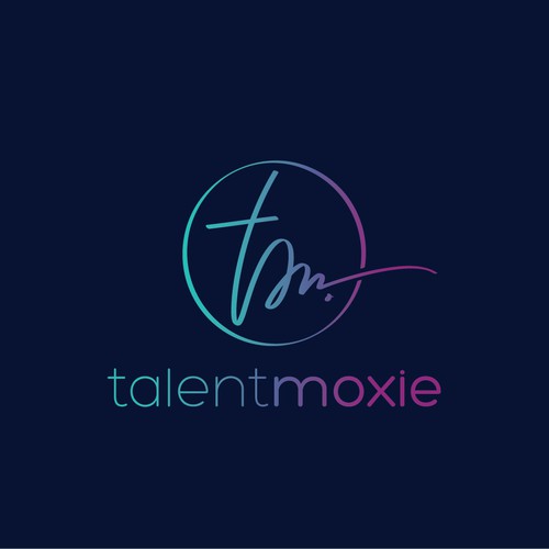 Communication logo with the title 'Talent Moxie'
