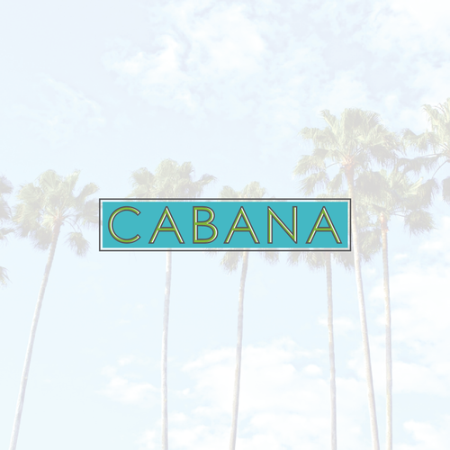 Logo with the title 'CABANA logo'