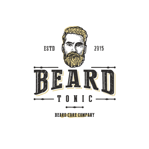 Signage logo with the title 'Beard Tonic'