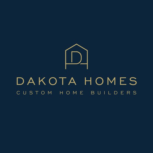 Builder logo with the title 'Luxury Custom Home Builder'