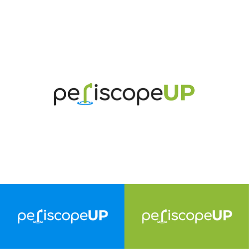 Ad logo with the title 'peiscopeUP'
