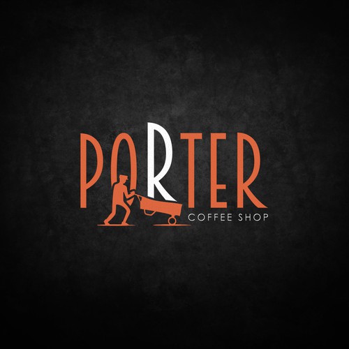 Coffee shop design with the title 'Logo for '