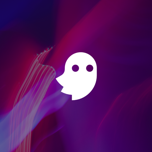 Hacker logo with the title 'GhostHack Logo Concept'