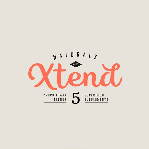 Script logo with the title 'Xtend5 logo'