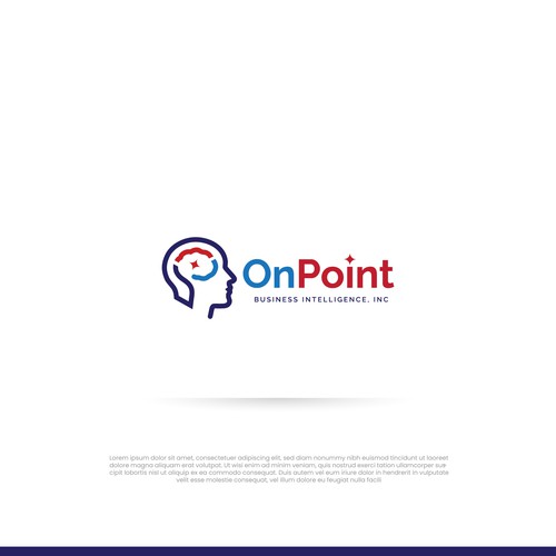 Intelligent design with the title 'Bold logo concept for Onpoint Business Intelligence Inc.'