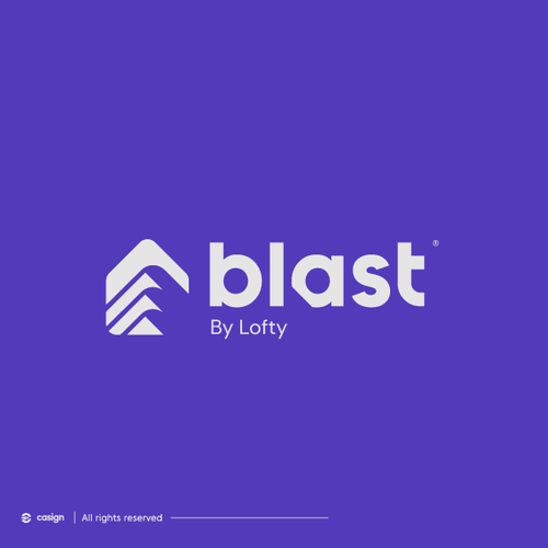 Window design with the title 'blast'