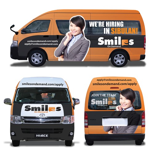 Car graphics design with the title 'Car Wrap'