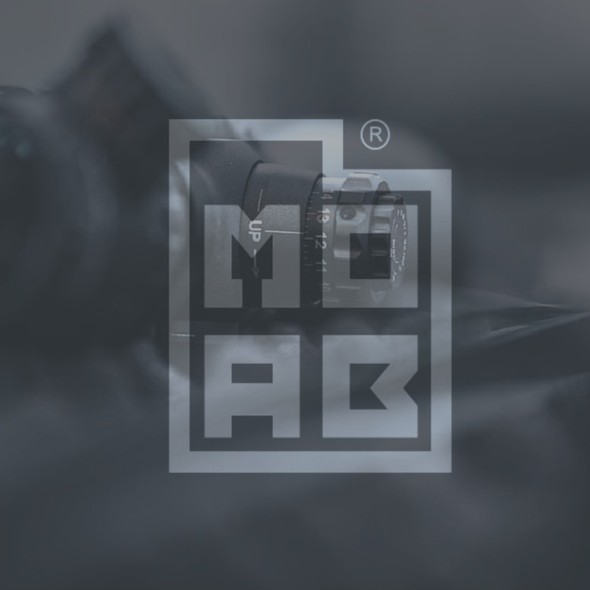 Scope design with the title 'MOAB'