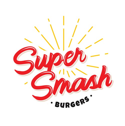 Burger logo with the title 'Design a logo for one of the nations fastest growing burger brands!'