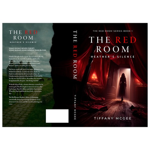 Room design with the title 'The Red Room'
