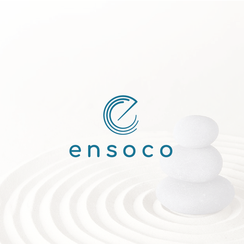 Company brand with the title 'Clean and simple Logo concept for ensoco.'