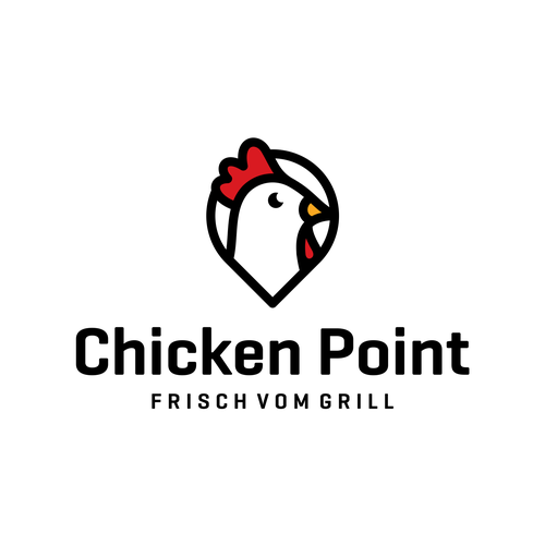 Pointer design with the title 'Chicken Point'