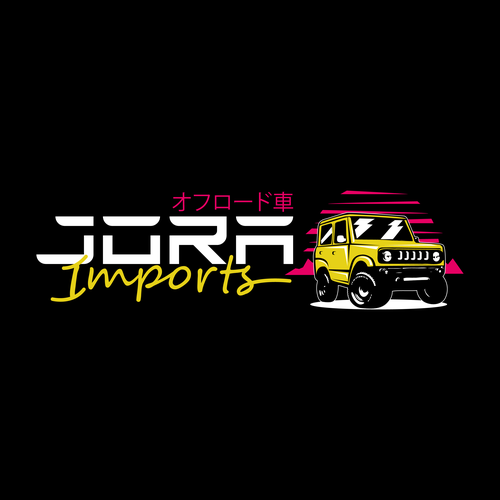 Off-road logo with the title 'JORA Imports'