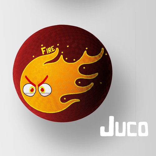 Element design with the title 'Dodgeball '