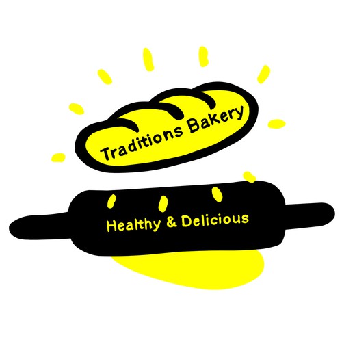 Flash logo with the title 'Yellow bread'