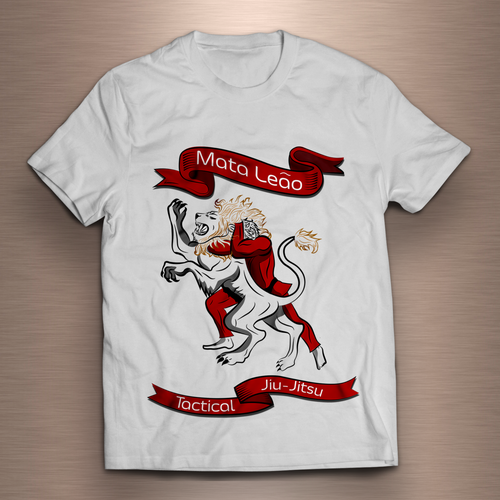 Health t-shirt with the title 'Design for jiujitsu gym.'