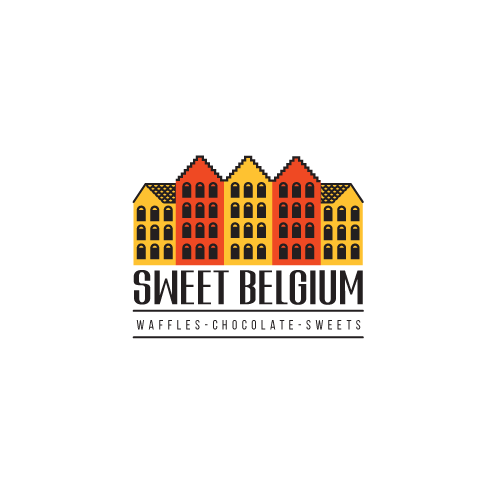 Proposal design with the title 'Sweet Belgium'