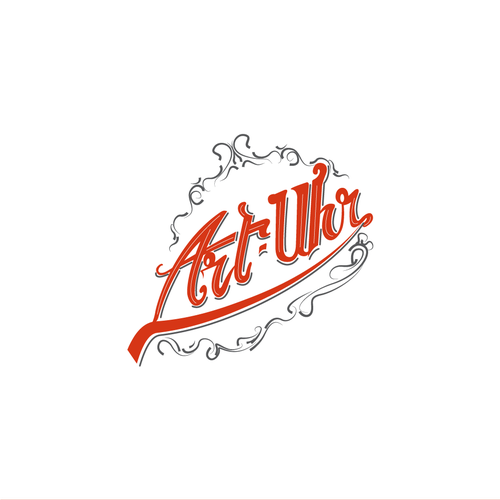 Clock logo with the title 'Logo for a watches and clocks restoring and repairing company'