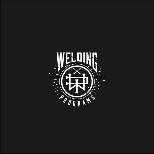 Welding design with the title 'Welding Program Vintage'