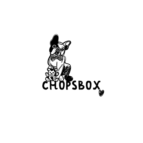 Subscription box logo with the title 'Illustrative style logo submission for adorable subscription box product '