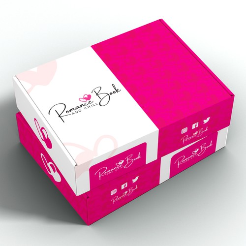 Love packaging with the title 'Box Packaging Design'