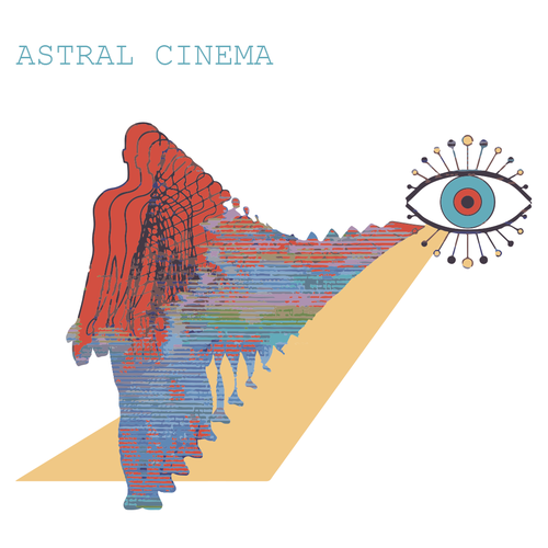 Spiritual artwork with the title 'Album artwork concept for meditation music '