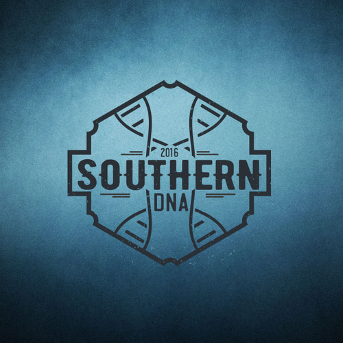 DNA design with the title 'logo for Southern DNA'