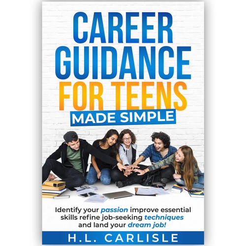 Career design with the title 'Career Guidance for Teens Made Simple'