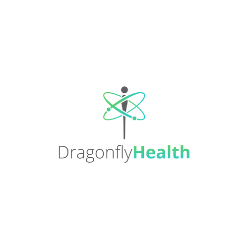 Research design with the title 'Dragonfly Health Logo'