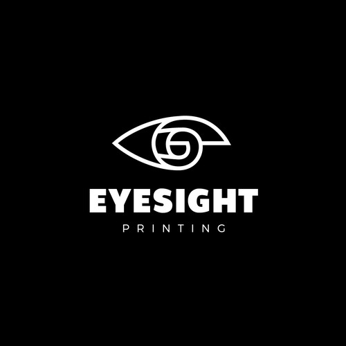 Printing logo with the title 'Eyesight Printing'