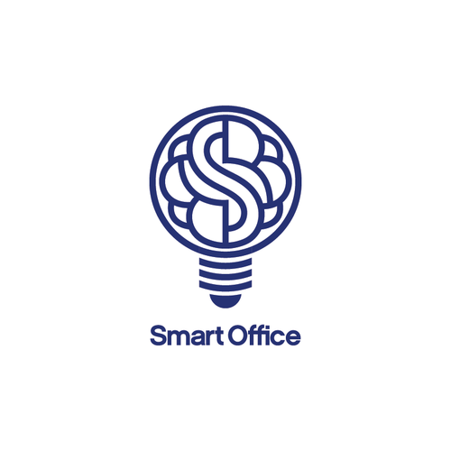 Lamp logo with the title 'SMART OFFICE'